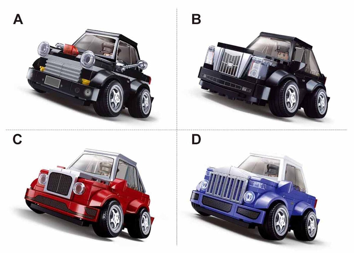 Sluban Mcar Hell or Flush M01 – M04 Car Club (M38-B1202)