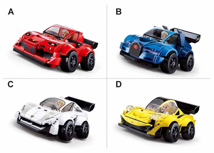 Sluban Mcar Hell or Flush M05 – M08 Car Club (M38-B1203)