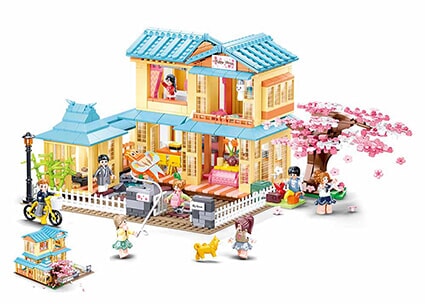 Sluban japanischer Gästehaus-Mädchentraum (m38-b1017)
