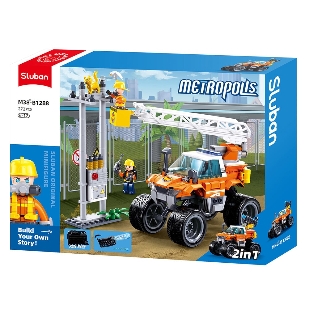 Sluban Metropolis-Rettungsfahrzeug (M38-B1288)