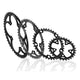 Shimano -Kette Top Supertype 130 42t Shimano dreifach schwarz