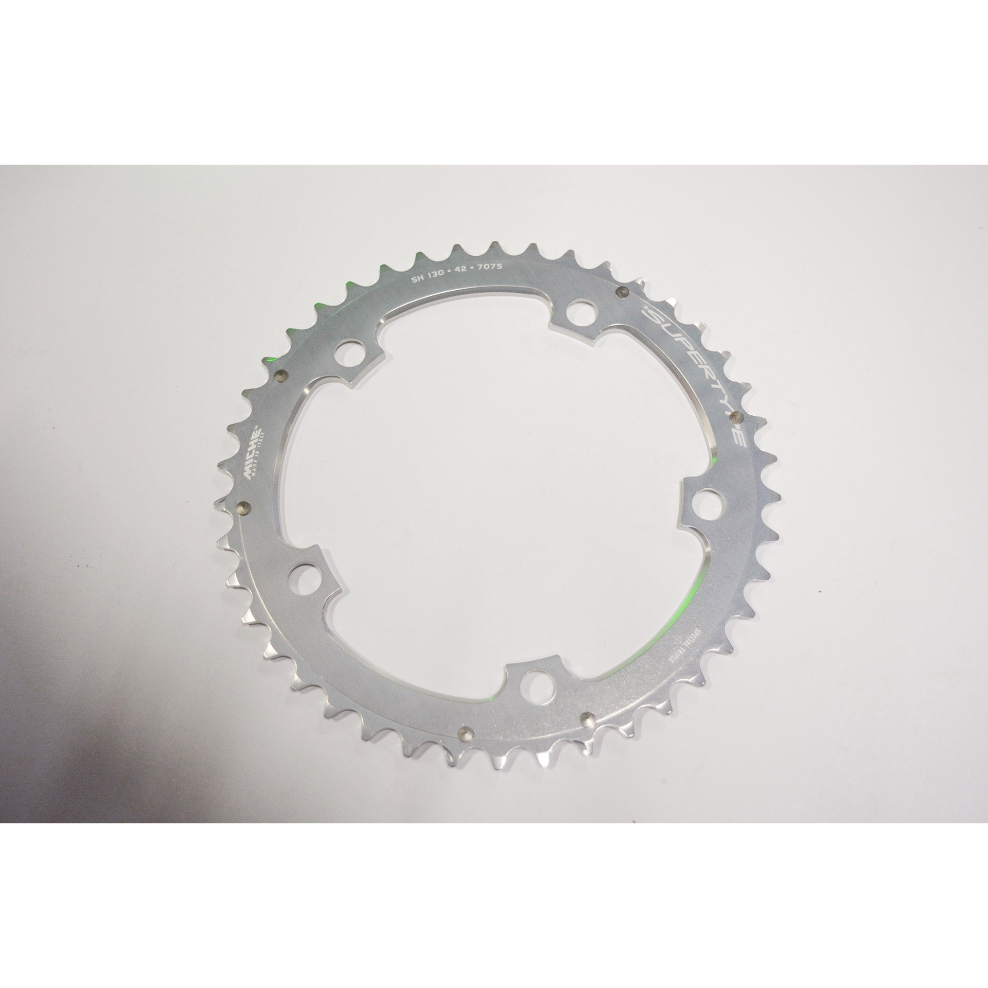 Shimano -Kette Top Supertype 130 42t Shimano Dreifach Silber