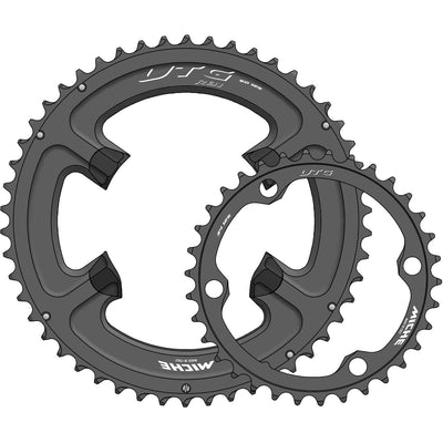 Miche Kettung Top UTG R81 12V 56T Schwarz mit Schrauben