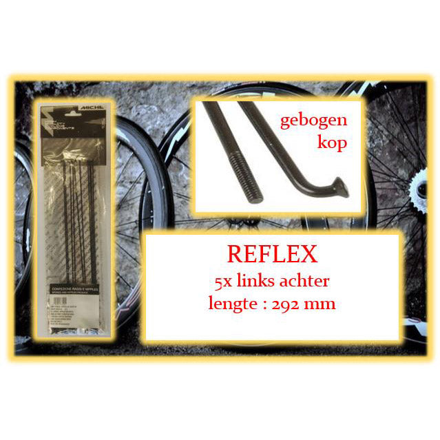 Miche Spaak+Nip. 5x la Reflex schwarz