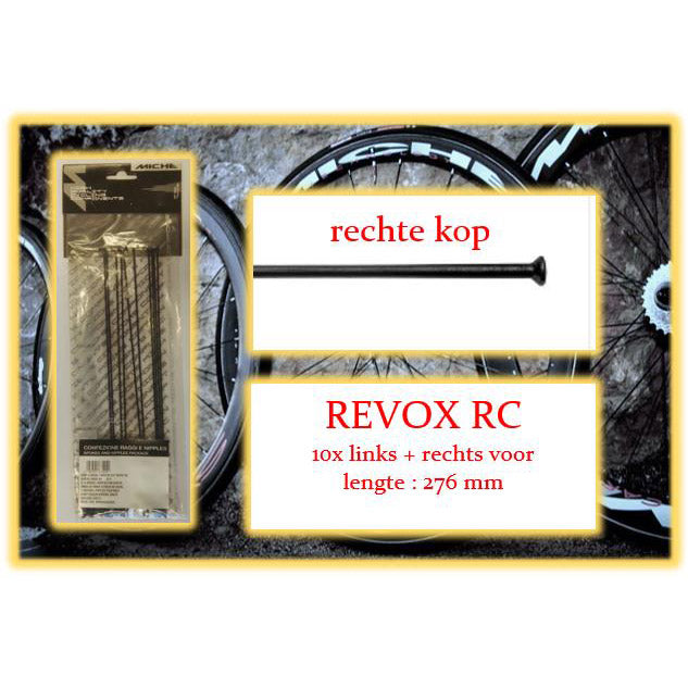 Miche Spaak+Nip. 10x LV+RV Revox RC Draht Rand