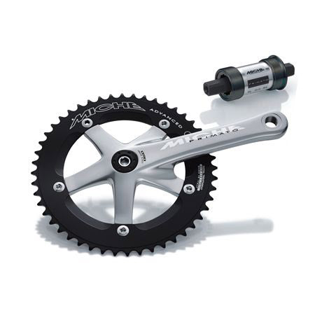 Miche Crankstel Pista Fortgeschrittene 167 mm 49tds. 1 8 Silber