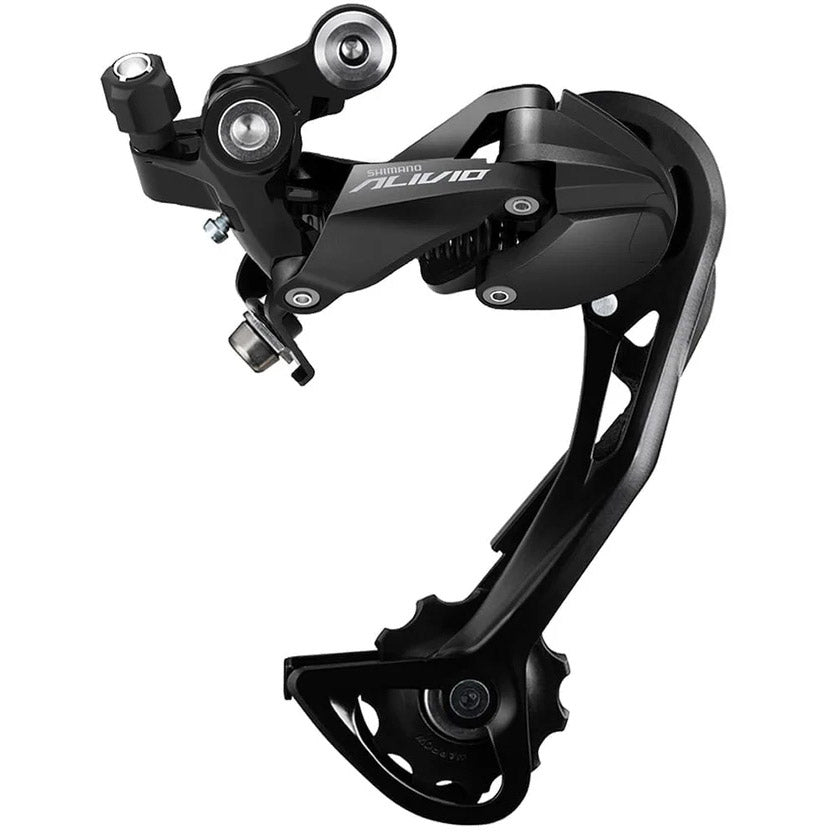 Shimano Schaltwerk Alivio 9V langer Käfig schwarz OEM