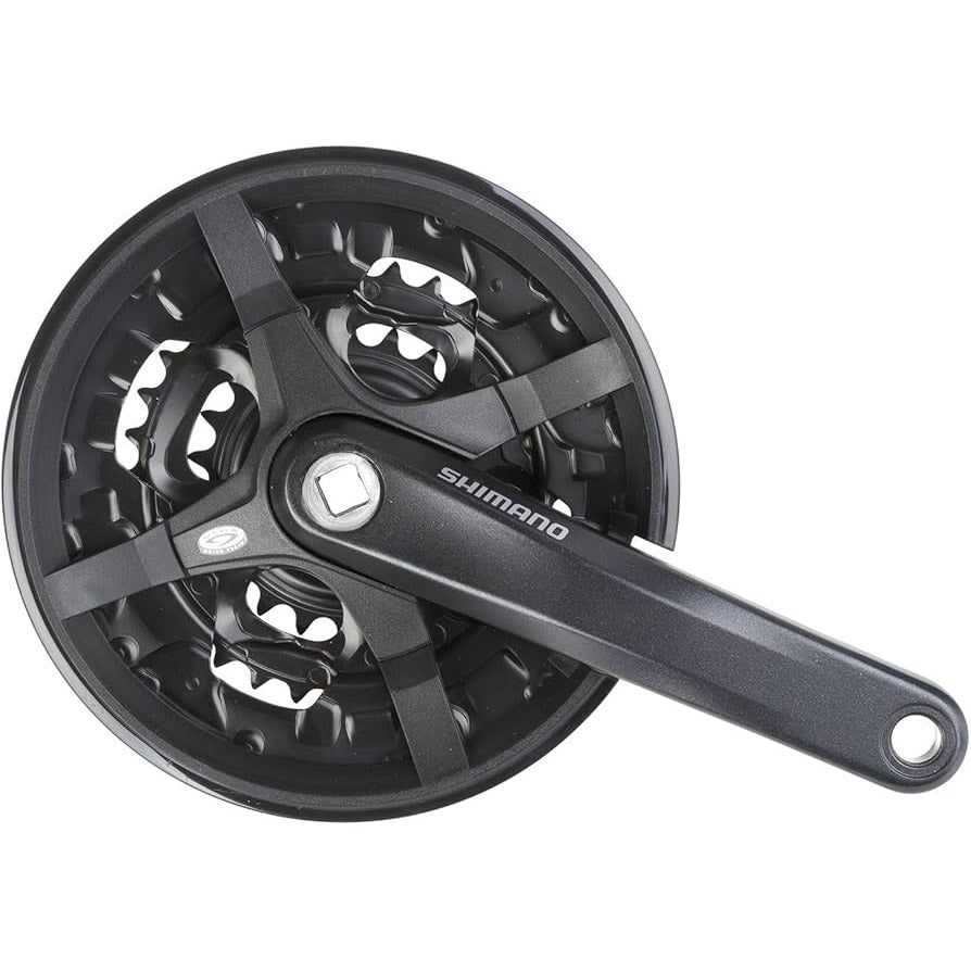 Shimano Kurbel 9V 22 32 44t Kettenkante 175 mm schwarz