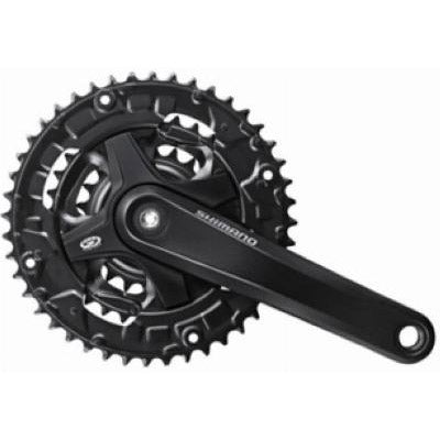 Shimano Kurbel 9v 22 32 44t 175 mm schwarz