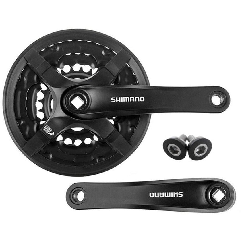 Shimano Cranket -Turnier 7 8v 24 34 42t Kettung Top 175 mm schwarz