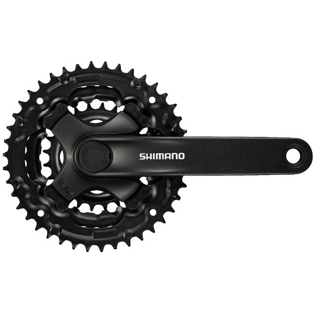 Shimano Kurbel Y301 6 7 8v 42 34 24T 170 mm -7mm schwarz
