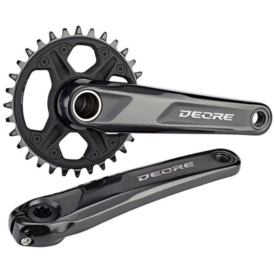Shimano Kurbelgarnitur Deore 12V 32T 170mm schwarz OEM
