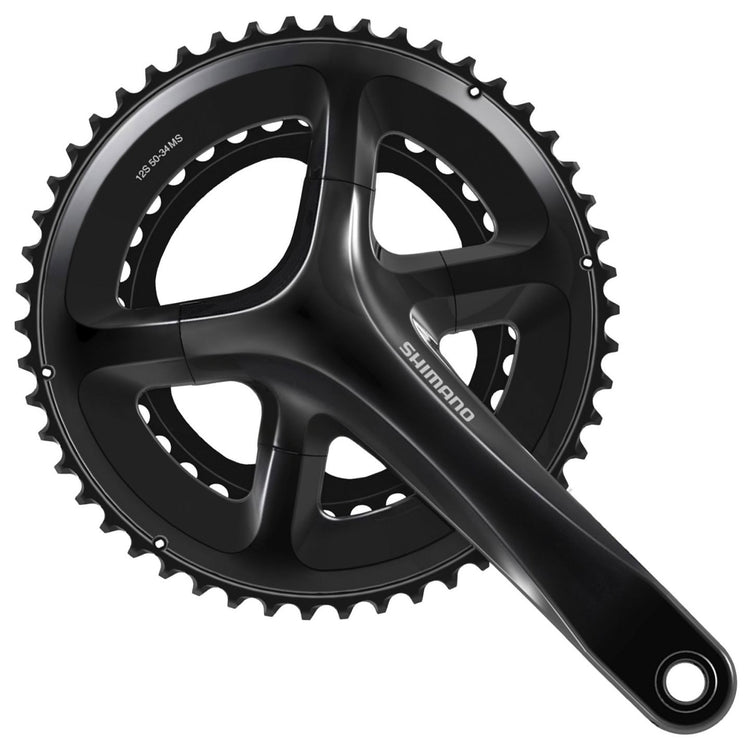 Shimano Kurbelgarnitur RS520 12 V 34–50 Zähne 172,5 mm schwarz OEM