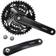 Shimano Kurbelgarnitur Tourney 7 8 V 28 38 48 Zähne 175 mm schwarz OEM