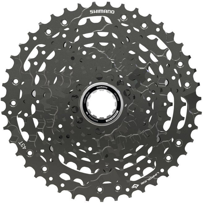 Shimano Kassettenqueues 10V 11-43T Link Glide Schwarz