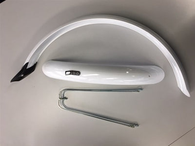 Eurofender Set Mutguards 20 Zoll 58 mm PVC White Eurofender
