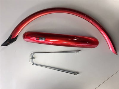 EUROFENDER SET MATPLATES 20 Zoll 58 mm PVC Red Eurofender