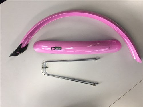 Eurofender -Kotflügel 24 Zoll 58 mm PVC Pink Eurofender