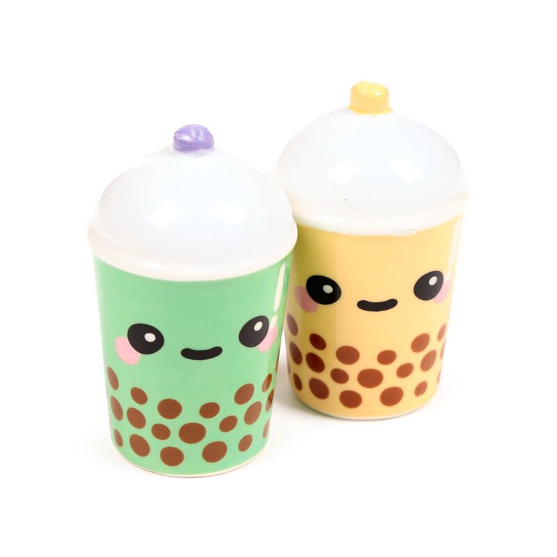 Boba Matcha Bubble Tea Foodiemals Pfeffer und Salzset