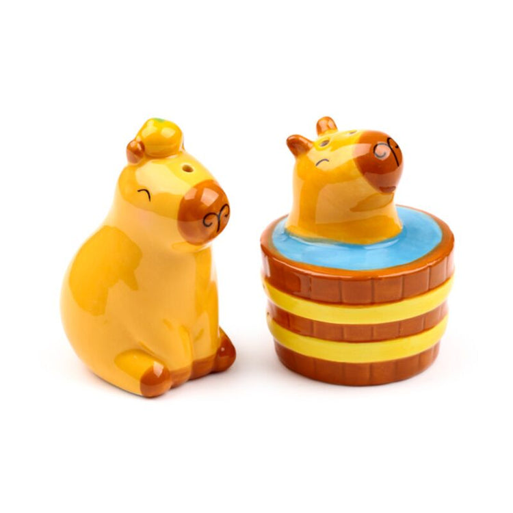 Capybara -Pfeffer und Salzset
