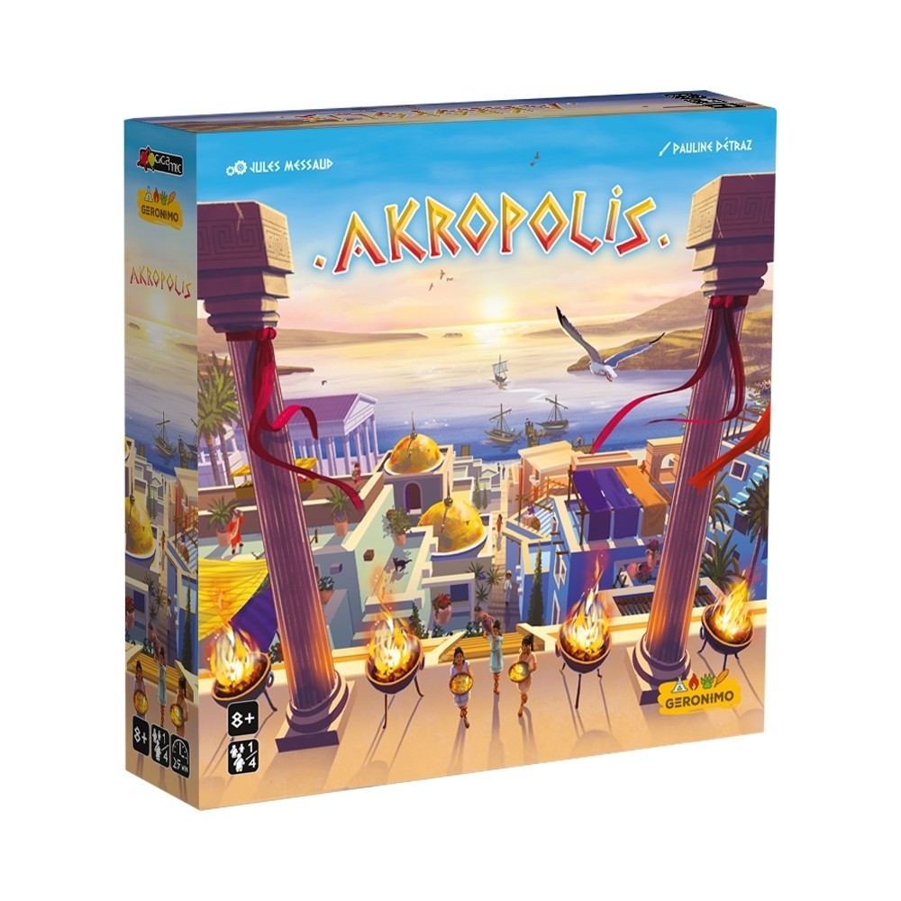 Geronimo Games Akropolis Brettspiel