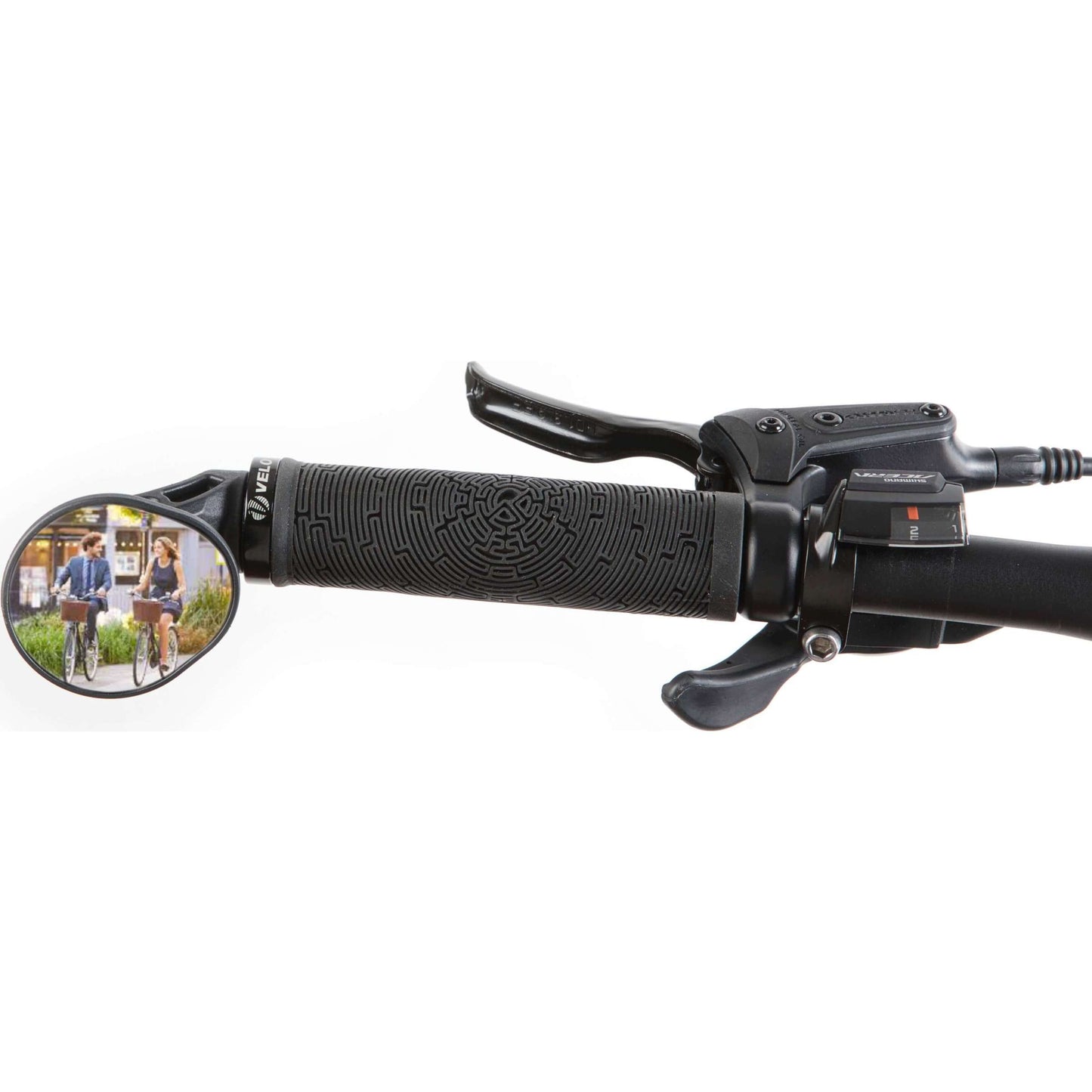 Mirage Spiegel mit Stecker Minor Bar-End Links Rechts Schwarz