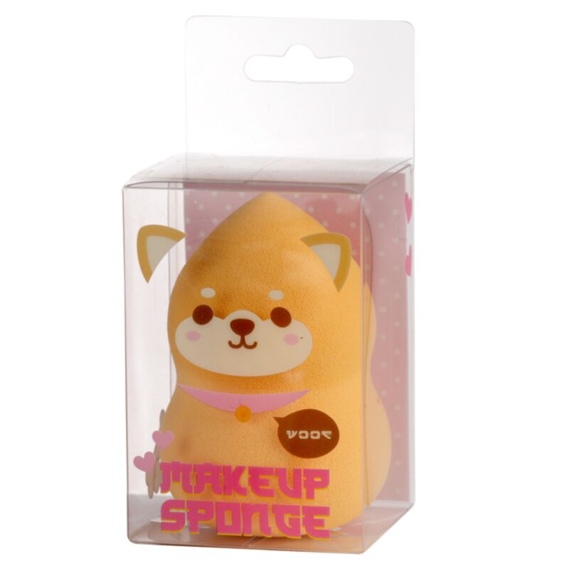 Adoramals Shiba Inu Hond Make -up Schwamm