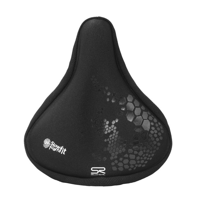 Selle Royal Slow Fit Schaumstoff-Sitzbezug – groß – schwarz