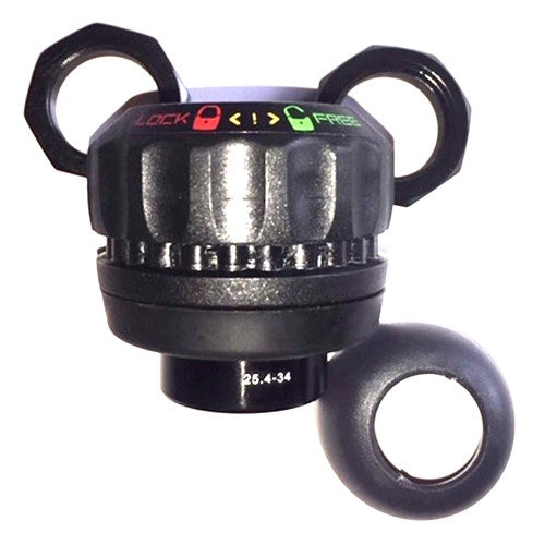 Gazelle Ball Head Set Gazelle Puur Lenkschloss blockieren + unten