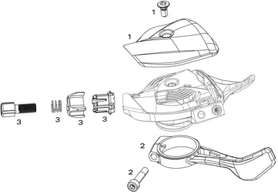 SRAM -Trigger x01 DH 7sp schwarz