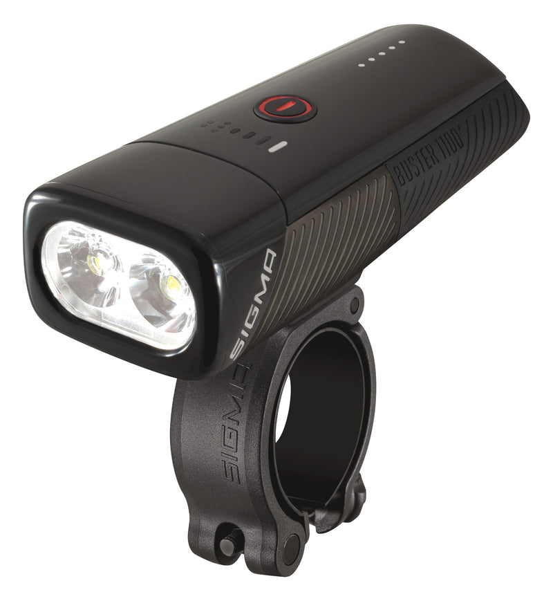 Sigma Scheinwerfer Buster 1100 LED -Schraubenhalter -li -ion -Batterie USB