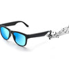 Raybeats intelligente Brillen polarisiert blau