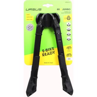 Ständer Jumbo Aluminium 26 Zoll 29 mm schwarz