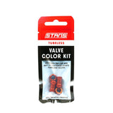 Stans Stans Tubeless-Ventil-Farbset – Orange - afbeelding 1