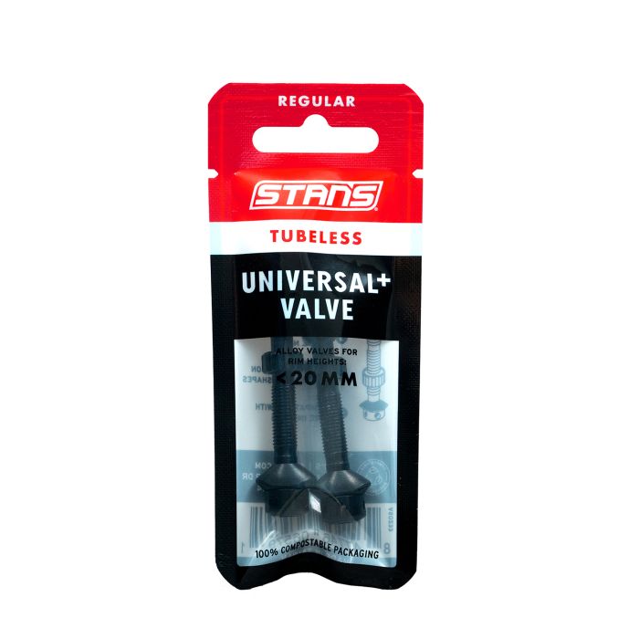 Stans Stan's Tubeless Universal+ Ventile – normal – schwarz
