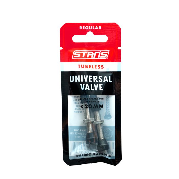 Stans Stans schlauchlose Universalventile – normal – Messing