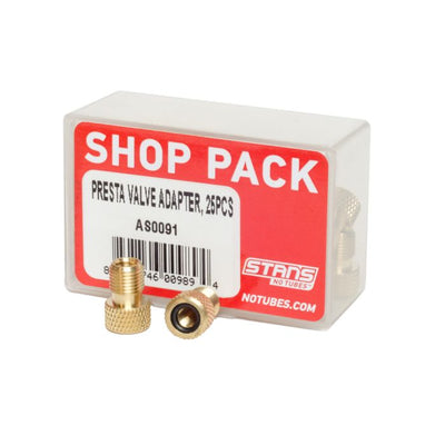 Stans Stan's Presta-Ventiladapter (Shop-Packung – 25 Stück)