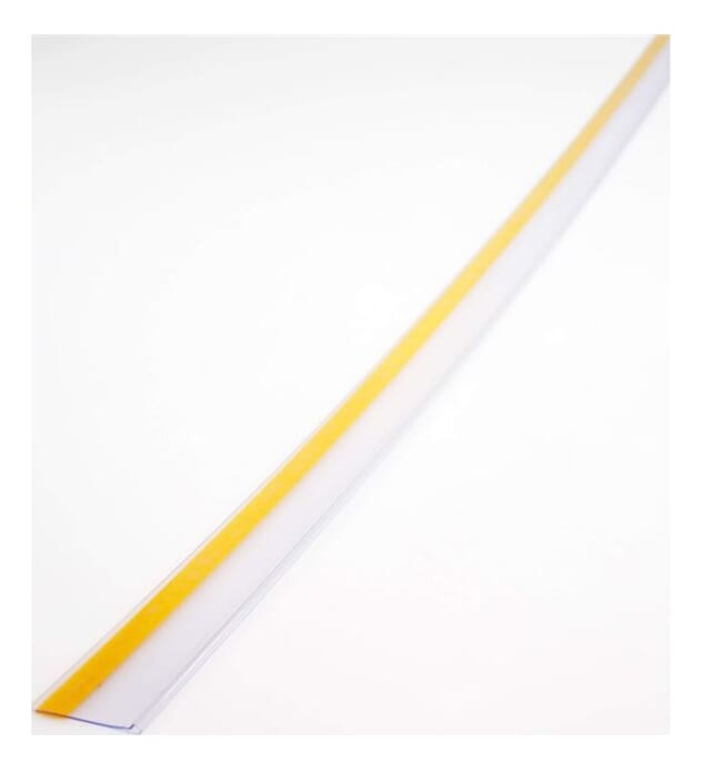 Preiskartenhalter mit Klebstoffstreifen 100x4 cm
