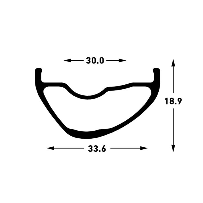 Stan's Flow MK4 Felge – 27,5'' – 28L – Schwarzgrau