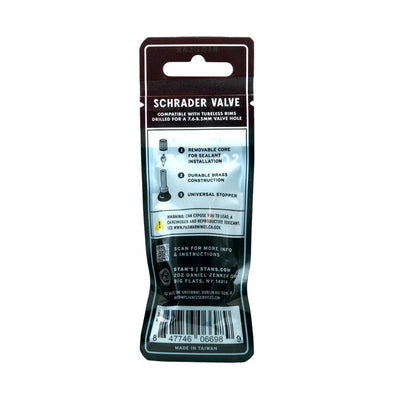 Stans Stan's Ventilschaft (Paar) – Universal, Schrader, 10 mm Basis – 32 mm