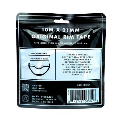 Stan's Felgenband (10 m) – 21 mm