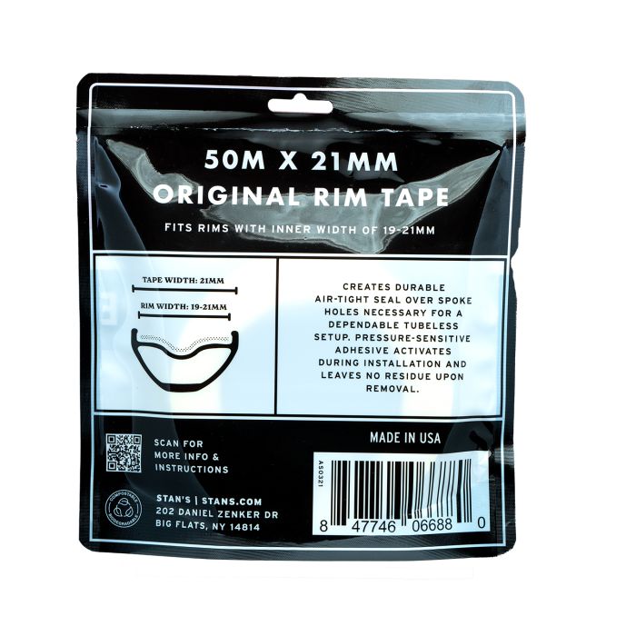 Stan's Felgenband (50 m) – 21 mm