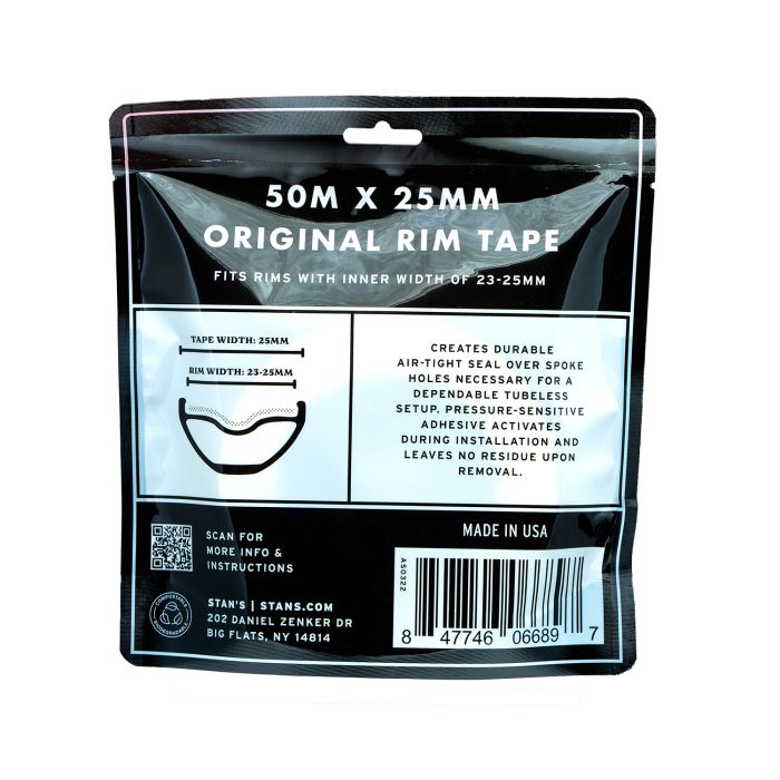 Stan's Felgenband (50 m) – 25 mm