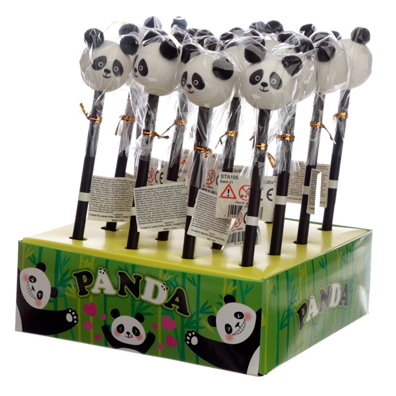 Panda - Pom Pom Bleistift