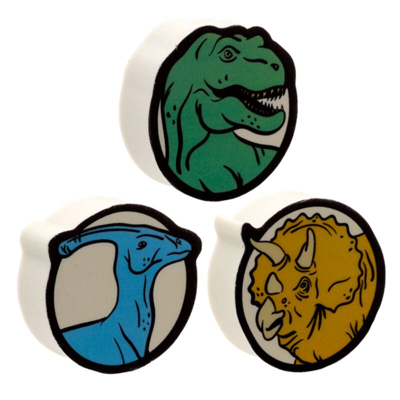 Set von 3 Dinosaurien Gummen