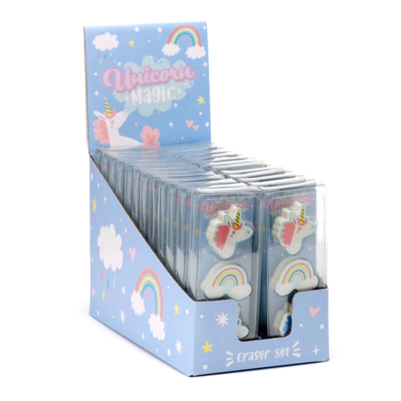 Set von 3 Einhornmagie Gummen