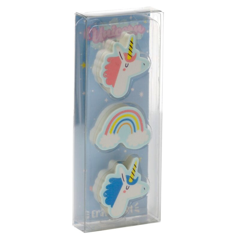 Set von 3 Einhornmagie Gummen