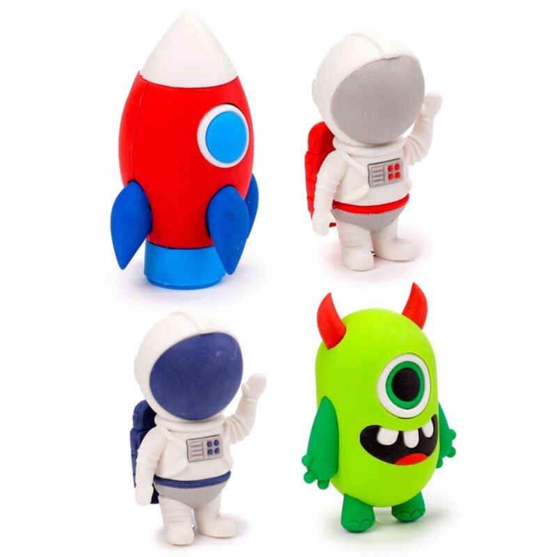 Austronaut Radiergummi in Mini-Box