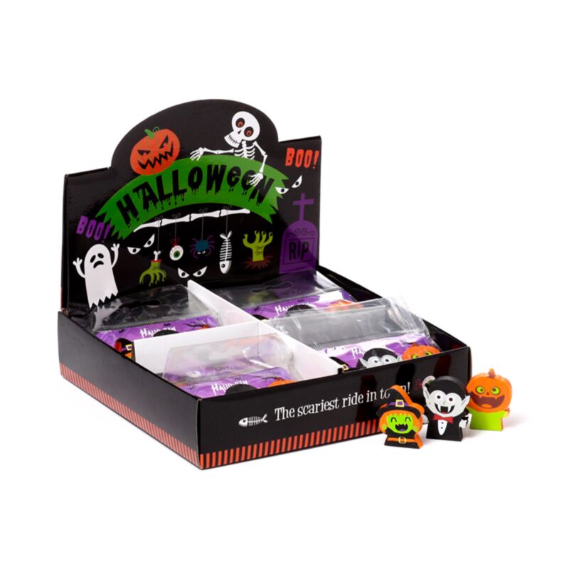Set von 3 Hexen, Vampier Kürbis Gummen