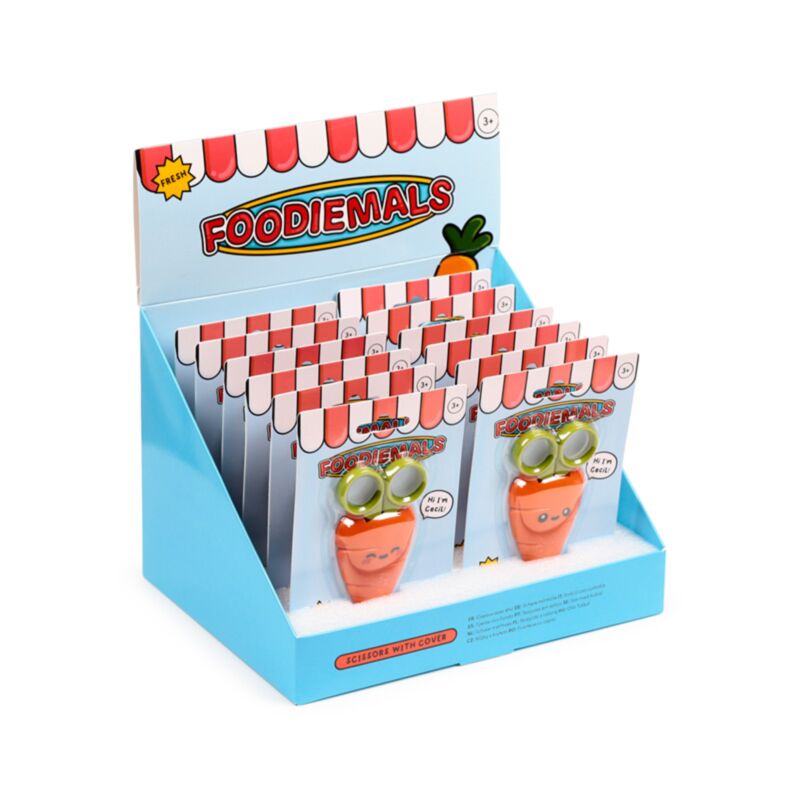 Foodiemals Cecil de Wortel KinderSchaar in Holder
